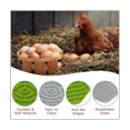 thumbnail image 5 of 6Pack Washable Nesting Pads Chicken Nesting Boxes Chicken Bedding for Chicken Coop, 12 x 12 Inch Green, 5 of 5