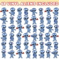 thumbnail image 4 of Figuras de vinilo de Alien ArtCreativity, 48 unidades, para Space Party, 4 of 6