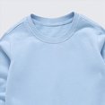thumbnail image 5 of Toddler Boys Clothes Set Baby Kids Crewneck Long Sleeve Solid Sweatshirt Pullover Sweatpants Outfit 2 Piece Sets Kaprioy Baby Boy Clothes, 5 of 6