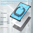 thumbnail image 2 of SaniMore for Microsoft Surface Pro 9 13" 2022 Case Support Keyboard Connection, Soft TPU & Rugged PC Cover with Handle & 360° Rotatable Kickstand Small Lock Full Body Protective Shell, Blue, 2 of 12
