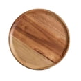 thumbnail image 1 of Bandeja de madera para servir, bandeja decorativa, plato de madera, plato de madera para servir frutas de boda, 1 of 9