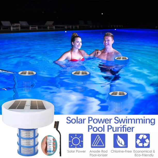 Hot6sl Ofertas y Liquidaciones Purificada Piscina En Cobre Alta Capacidad para Mantener La Piscina Limpia Durante Más Tiempo Purificador En Piscina de Cobre Poolionizer En Luz Nocturna