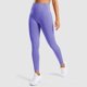 thumbnail image 2 of Pantalones de yoga para mujer Leggings deportivos Gimnasio sin costuras de cintura alta delgado, 2 of 8