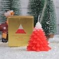 thumbnail image 6 of Festive Christmas Tree Candle Cedar Scented Holiday for Home Party Winter Celebration Seasonal Aroma, 6 of 6