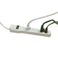 thumbnail image 5 of GoGreen Power 6 Outlet Surge Protector, 16103MS 2.5' cord, White, 5 of 5