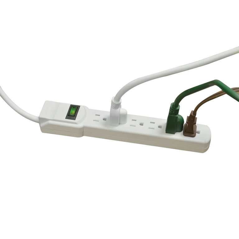 GoGreen Power (GG-16103MS) 6 Outlet Surge Protector, 160 Joules