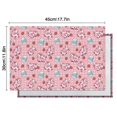 thumbnail image 6 of Pink Cow Milk Strawberry Pattern Summer Placemats Table Placemats Set Of 4-Linen Kitchen Washable Placemats Table Mats 11.8"x17.7" Non-Slip Heat Resistant, 6 of 6