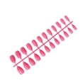 thumbnail image 1 of Minnieouse 24 piezas de uñas postizas para mujer, bricolaje, herramientas de decoración de manicura falsa, accesorio de decoración de moda, puntas de Juegos de manicura Rosado rojo Minnieouse CE011429-10, 1 of 5