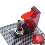 Geloo 12V Ignition Switch Panel with Engine Start Push Button Toggle Switch Panel for Racing Car