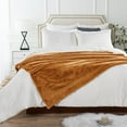 thumbnail image 7 of Home Soft Things Faux Fur Throw - Burnt Orange - 60X80", 7 of 7