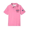 thumbnail image 5 of Grblisyd Boys July 4th Golf Polo Shirts 1776 Short Sleeve Girls Uniform Shirts American Flag Button Down Shirts 2-13 Years, 5 of 6