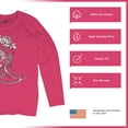 thumbnail image 6 of Country Girl Boots Women's Long Sleeve T-shirt Vintage Cowgirl Western Floral Southern Rustic Country Style Cute Roses Rodeo, 6 of 7