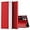 Red, variant on Case for Xiaomi Redmi Note 11 Pro Premium PU Leather Cover, Case for Mi Redmi Note 11 Pro+, [Shockproof TPU Interior Case] Stand Flip Phone Case for Xiaomi Redmi Note 11 Pro/Pro+ CX Pink