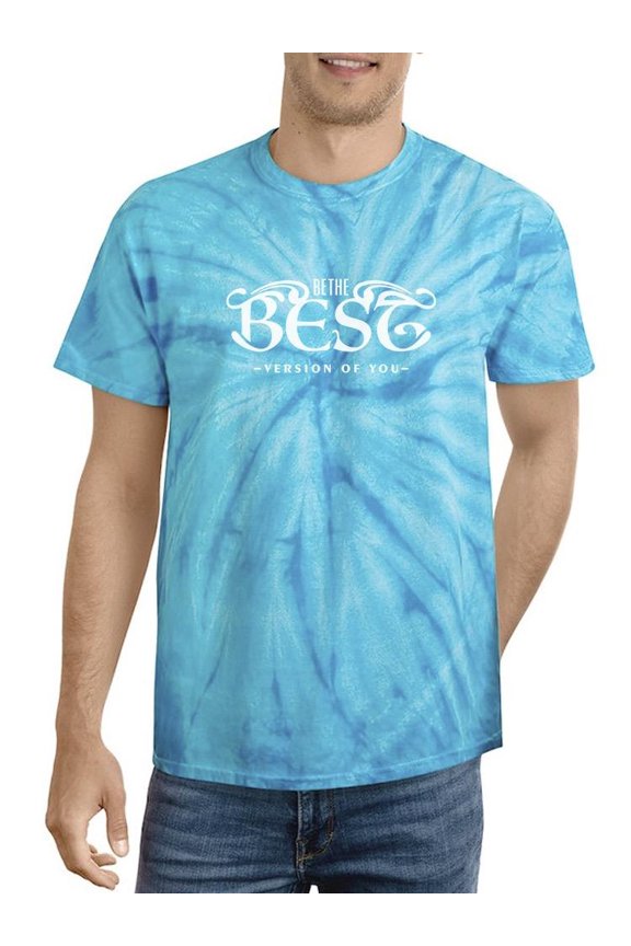 The Best Version Of You. Tie Dye Cyclone Men -Image by Shutterstock, Male Large