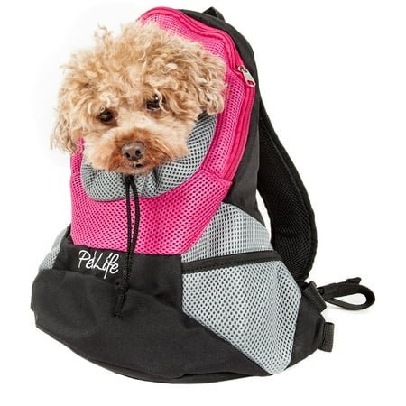 UPC: 0858342044325 | Pet Life ® Bark-Pack Travel On-The-Go Hand s Free Sporty Performance Pet Dog Backpack Carrier