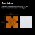 thumbnail image 2 of Unique Bargains 10 Packs Survey Reflector Target 80mm Self-adhesive Reflective Tape Survey Target Sheets for Total Stations, Orange, 2 of 6