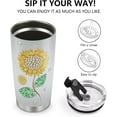 thumbnail image 4 of Brythos Personalized Tumbler,Fits Most Cup Holders Coffee Cups with Lids,Double-Wall Vacuum Insulation Travel Coffee Mug,Style5,20Oz, 4 of 6