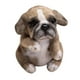 thumbnail image 5 of Muñeco de peluche de perro de 7,87 pulgadas para decoración, juguete de simulación de perro de dibujos animados para niños, regalos de cumpleaños para Caqui, 5 of 10