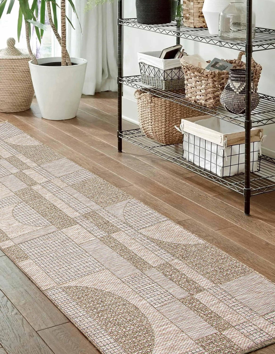 ECARPET Bodhi Nautical Coastal Area Rug for living room, bedroom, dining entrance, hallway and more.