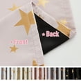 thumbnail image 6 of Exultantex Star Blackout Pink Curtains for Living Room,Metallic Romantic Starry Sky Space Theme Windows Curtains 84 inch Length 2 Panels Set, 6 of 6