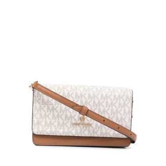 Miel Bag F Women's Handbag - Crocodile Texture Crossbody & Shoulder Bag With Two Straps (White)