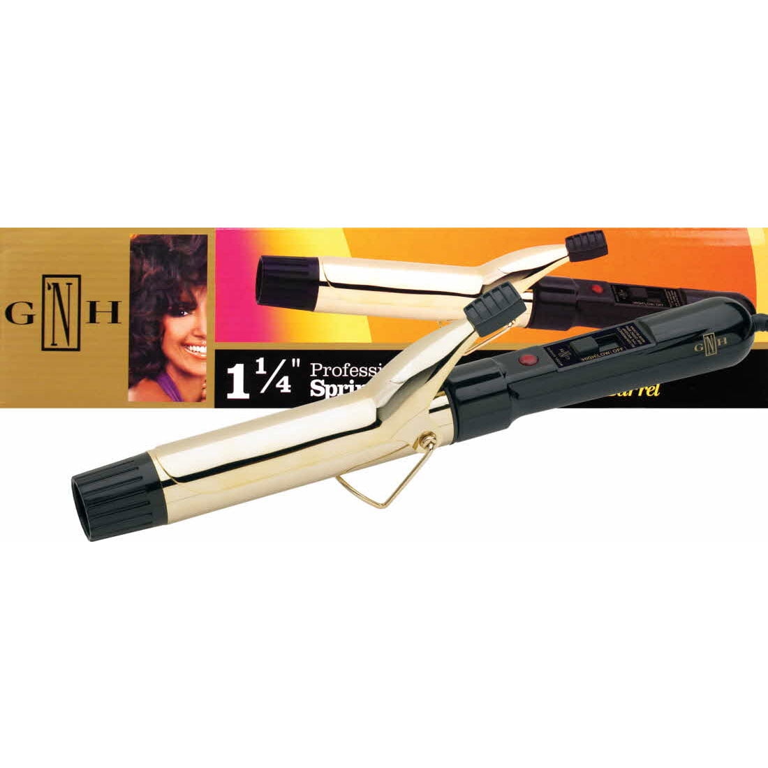 Glister Paradise 32mm Max Volume Clip Curler Champagne Walmart