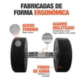 thumbnail image 4 of Par De Mancuernas Redondas Altera  PAR-MBN Altera De Acero Y Forro De Neopreno 2 Pz De 30 Lb, 4 of 6