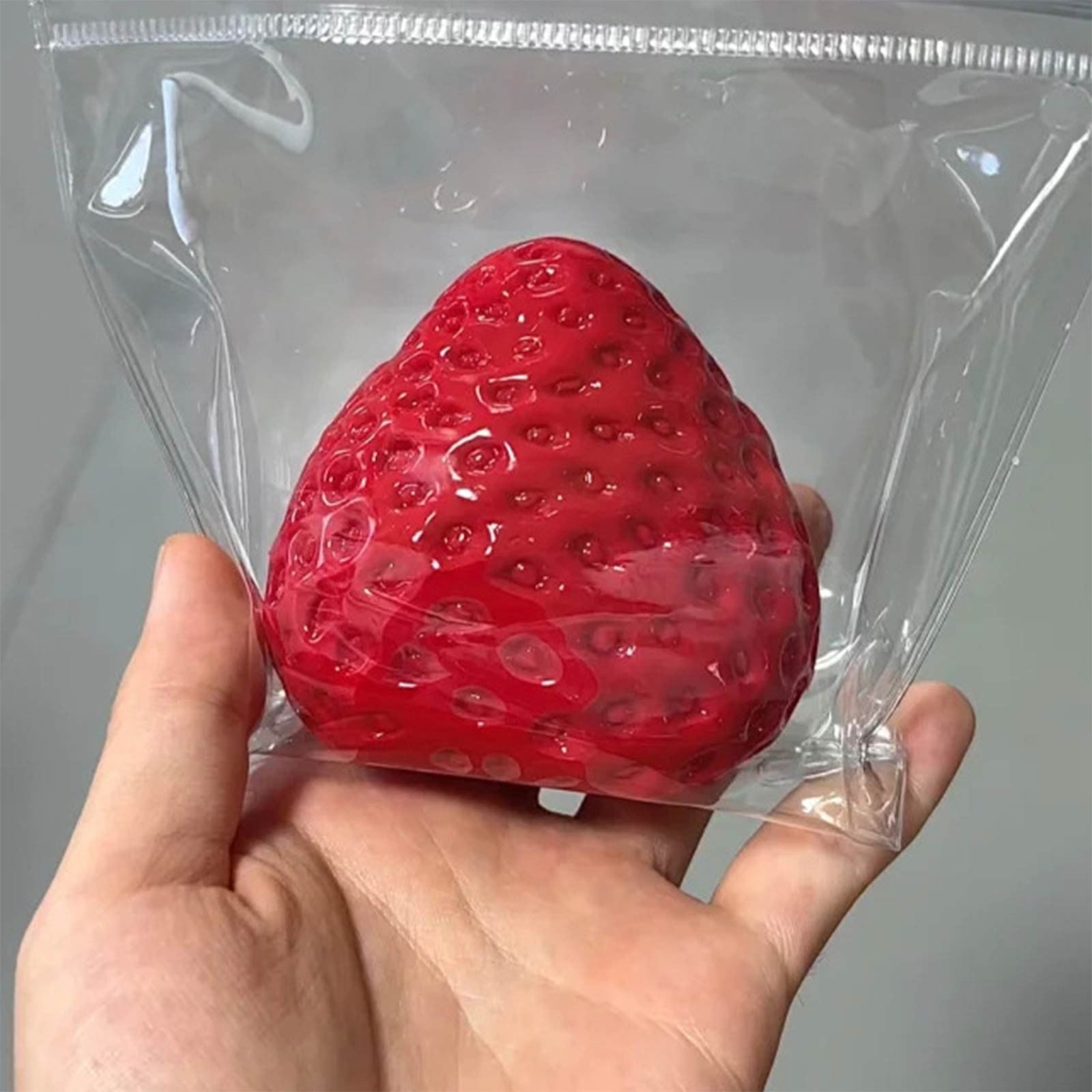 Taba Squishy Strawberry Toys,Cute Strawberry Squeeze Toys, Strawberry Squishies Fidget Toys,Taba Squishy Kit,Big Taba Squishy Strawberry, Novelty Things Suitable for Office School,Taba Squishy Sticky