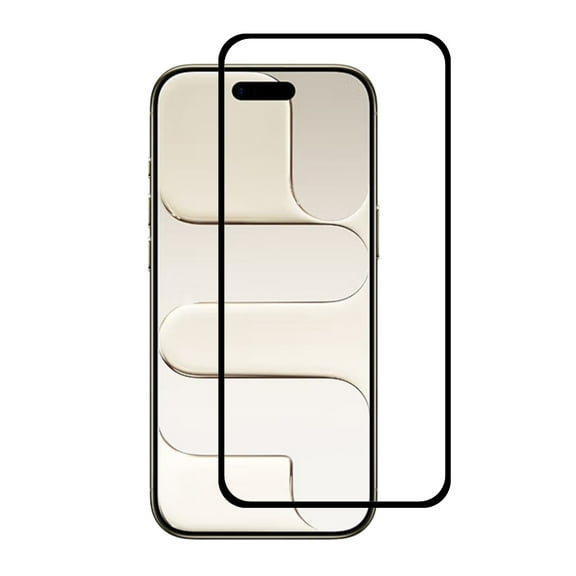 PAPAUTOP [2 Pcs] Black Full Coverage Easy Installation Tempered Glass Screen Protector for iPhone Air 2025 6.5"