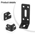 thumbnail image 4 of Corner Plate Bracket Set with 6 Thickened Steel Supports for Stability, 4 of 8