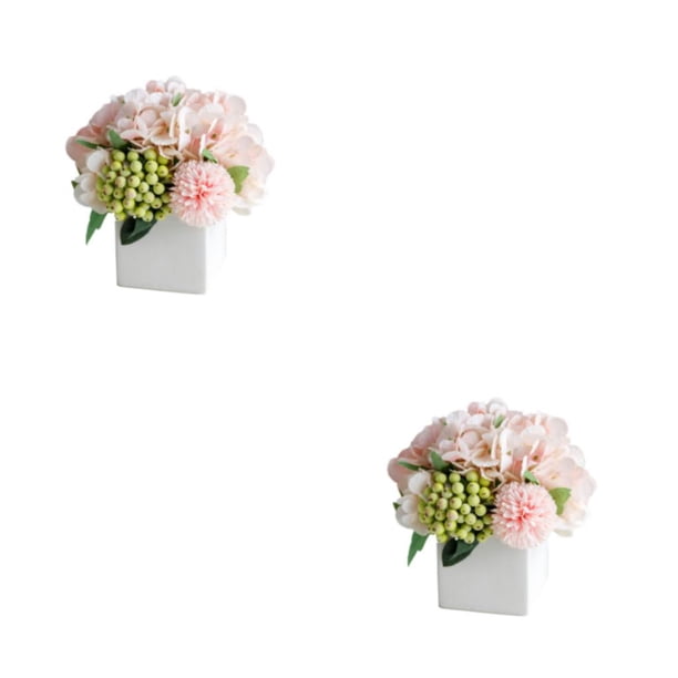 Flores de peonía falsas Wosthever Rosa 2piezas