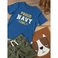 thumbnail image 3 of Proud Navy Family T-Shirt Toddler -Navy Designs,  5 Toddler, 3 of 4