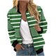 thumbnail image 2 of Abrigo informal de manga larga sin capucha y chaquetas para mujer, abrigo informal de moda con estampado y bolsillo con cremallera, abrigo de poliéster para mujer, 2 of 5