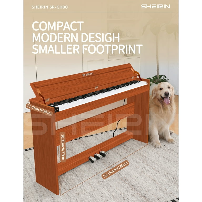 Free Shipping! SHEIRIN Digital Piano 88 Key Weighted Stand Free Shipping! SHEIRIN Digital Piano 88 Key Weighted Stand