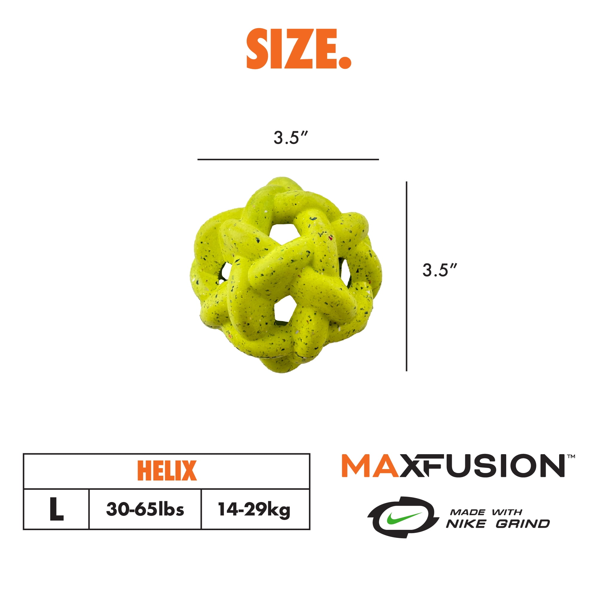 Max Fusion Made with Nike Grind Gyro Dog Toy
