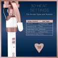 thumbnail image 2 of Curling Iron Conair, ondulador de pelo doble de cerámica con 3 cilindros, 2 of 7