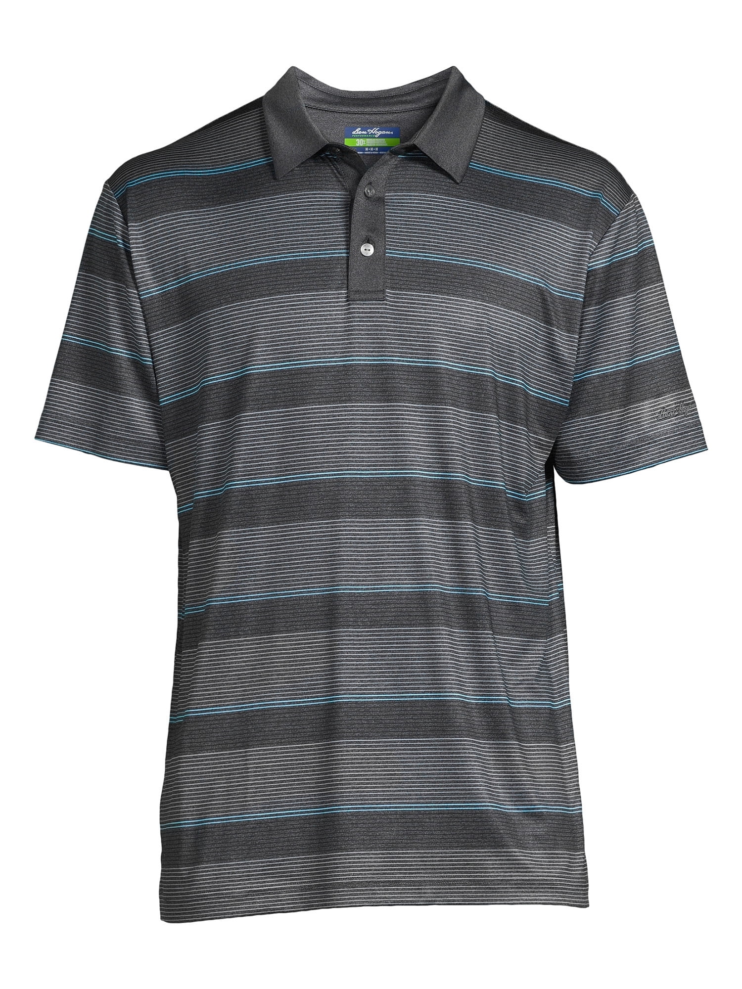 Ben Hogan Performance Men's Striped Golf Polo Shirt, Sizes S-5XL