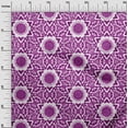 thumbnail image 3 of oneOone Georgette Viscose Purple Fabric Asian Tie And Dye Craft Projects Decor Fabric Printed By The Yard 42 Inch Wide, 3 of 4