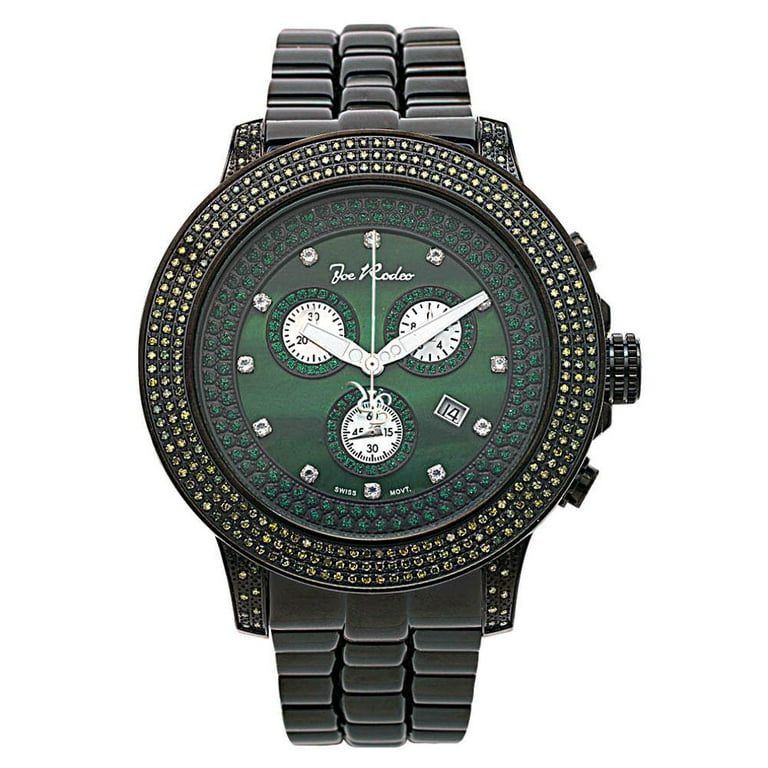 Joe rodeo black diamond watch hot sale