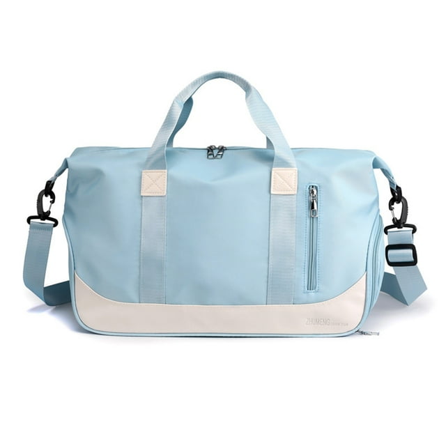 Bolsa de gimnasio Estrela para hombres y mujeres, bolsa de entrenamiento para el fin de semana, bolsa de hombro para la noche, ligera, con compartimento para zapatos y bolsa húmeda