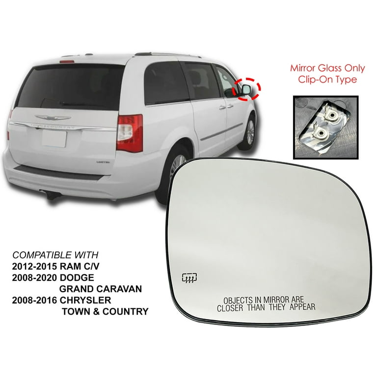 APA Replacement for Exterior Mirror Glass 2008 - 2020 GRAND