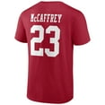 thumbnail image 3 of NFL Christian McCaffrey San Francisco 49ers Mens Name & Number Short Sleeve Tee, 3 of 3
