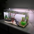 thumbnail image 2 of Unique Bargains 1 Pcs Aquarium Plants Decorations Artificial Aquatic Plant Red Green, 2 of 7