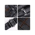thumbnail image 3 of Deago Women's Retro Small Denim Shoulder Bag Crossbody Handbags Casual Style Lightweight Jean Tote Purse (Black), 3 of 8