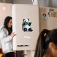thumbnail image 4 of Panda 3D de Souvenir Cocina Refrigerador Etiqueta de Tablero de anuncios de oficina Regalos decorativos Adornos Material de sentado comer bambú perfecl Imanes de refrigerador, 4 of 8