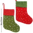 thumbnail image 2 of 24pcs calcetines navideños cuerpo rojo + cuerpo verde Vhermosa ZFSDFLD52, 2 of 4