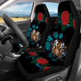 thumbnail image 3 of Pzuqiu Car Seat Cover Sets, Compatible with Front Seat Vehicle Seats, Car Seat Covers for Trucks Cars Full Set, Tiger Rose, 3 of 10