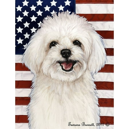 Maltipoo - Best of Breed  Patriotic II Garden