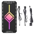 thumbnail image 3 of 5v 3pin Argb 4pin Pwm Hub Fan Sata Powe Controlador () Rojo, 3 of 5