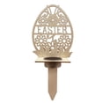 thumbnail image 1 of Alimentador de animales salvajes, bandeja de alimentación de madera, estacas para jardín, patio, patrón de Pascua, decoración DIY, regalos de arte, hogar para amantes de la naturaleza, tipo 7 Inevent HA028303-07, 1 of 7